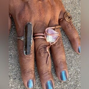 Petite Smoky Quartz Ring